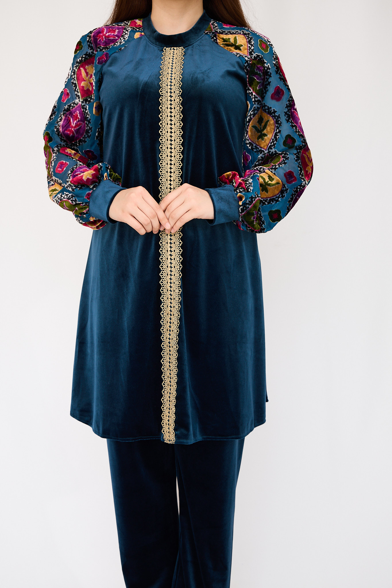 Gulbadan — to'q firuza 3