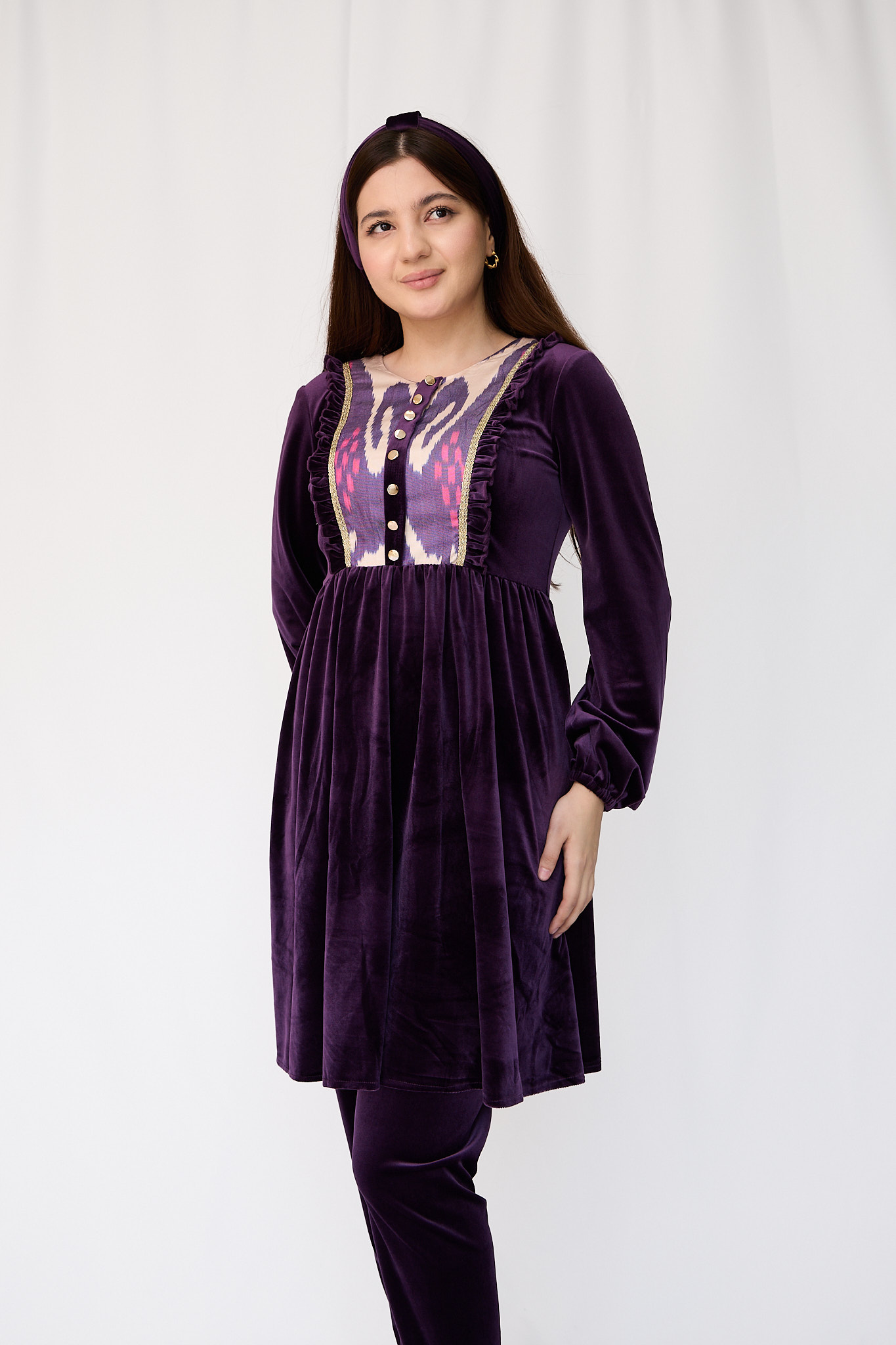 Atlasgul — to'q binafsha 2
